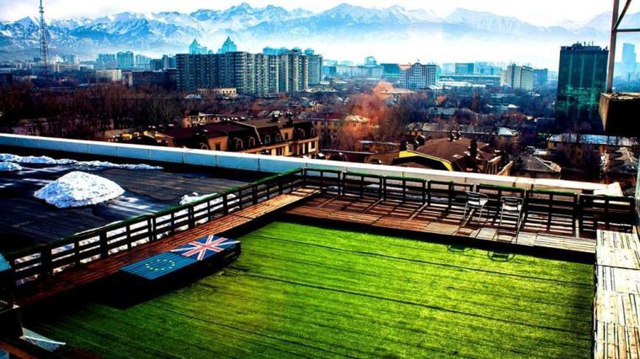 Sky Hostel アルマトイ エクステリア 写真